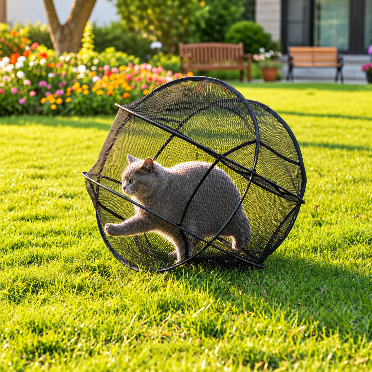 Roamora™ Outdoor Cat Playpen